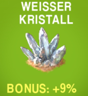Weisser Kristall       